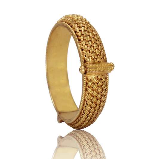 Fully Carved Openable Bangle