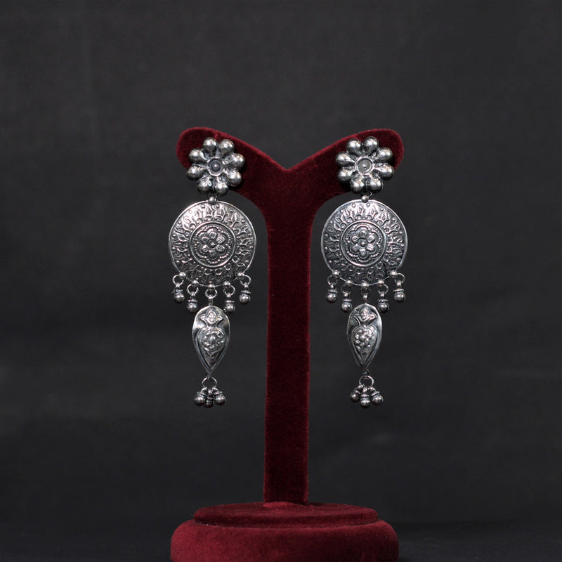OXIDISED PLATING DANGLERS EARRINGS IN TRIBALE COLLECTIONS