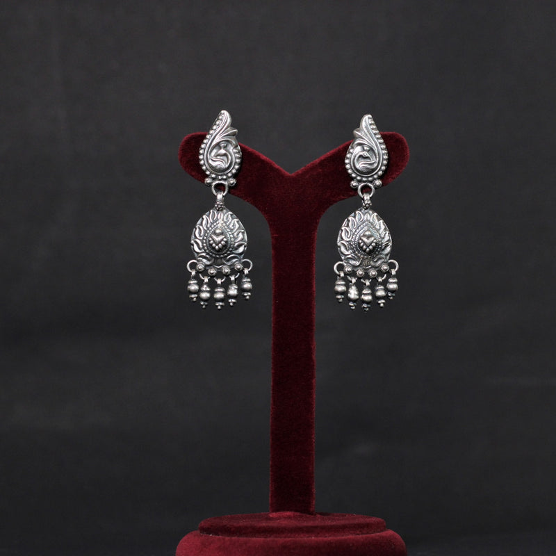 OXIDISED PLATING DANGLERS EARRINGS IN TRIBALE COLLECTIONS.